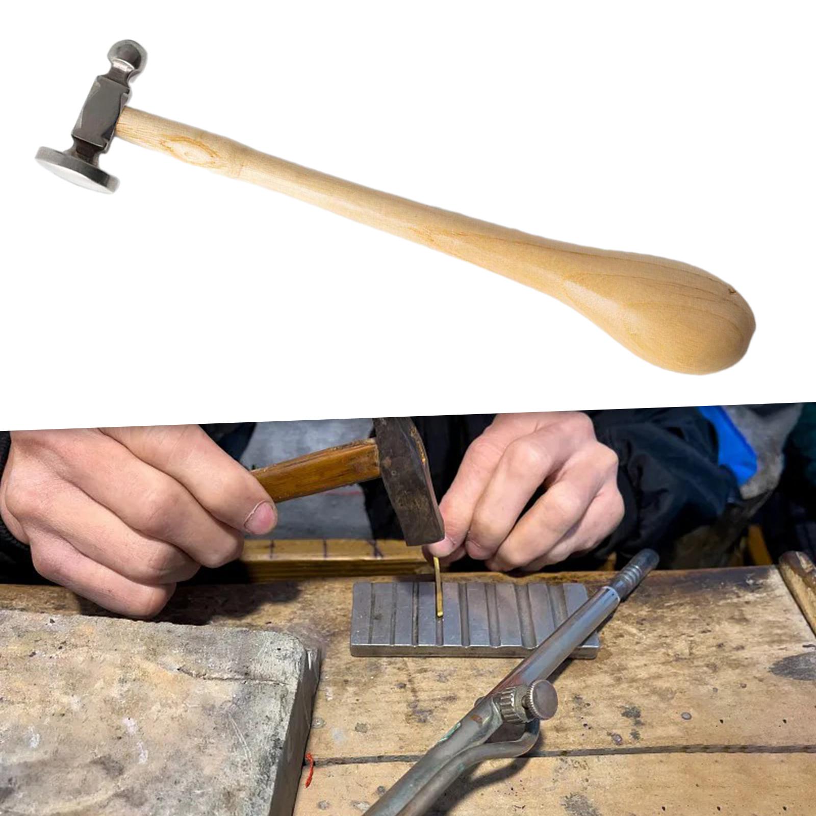 Jewelry Making Hammer - مطرقة مطاردة على الوجهين لصنع المجوهرات،