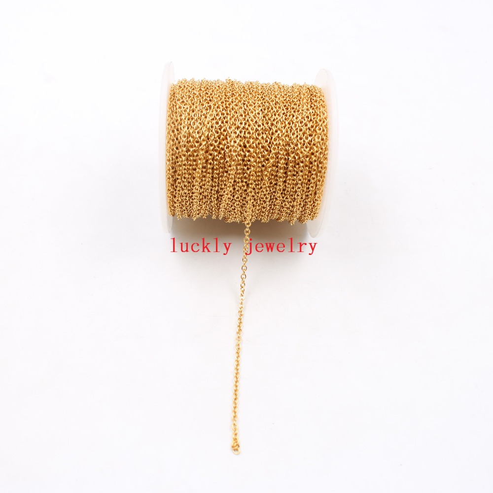 Chain Roll Cable - 50 متر/لفة مكافحة تشويه الفولاذ المقاوم