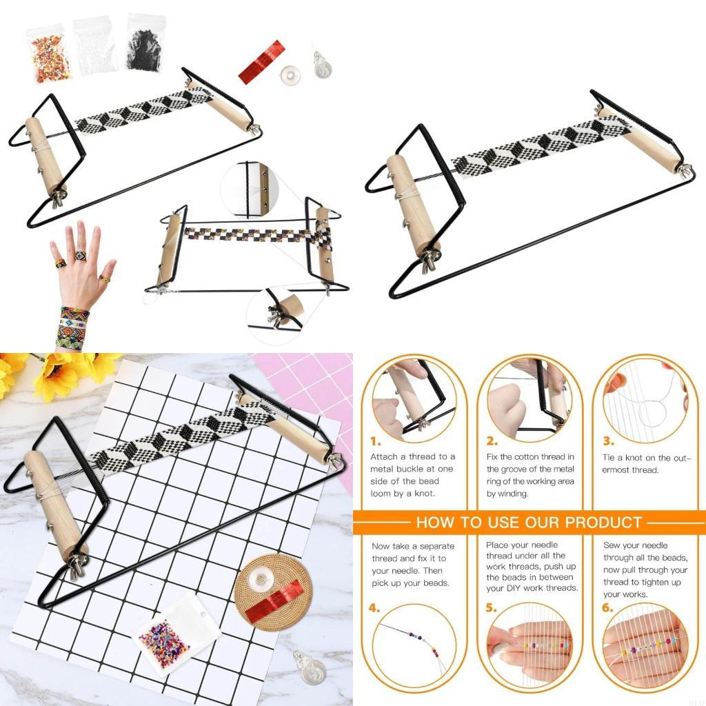Jewelry Making Workshop - آلة النسيج المصنوعة يدويًا من الخرز
