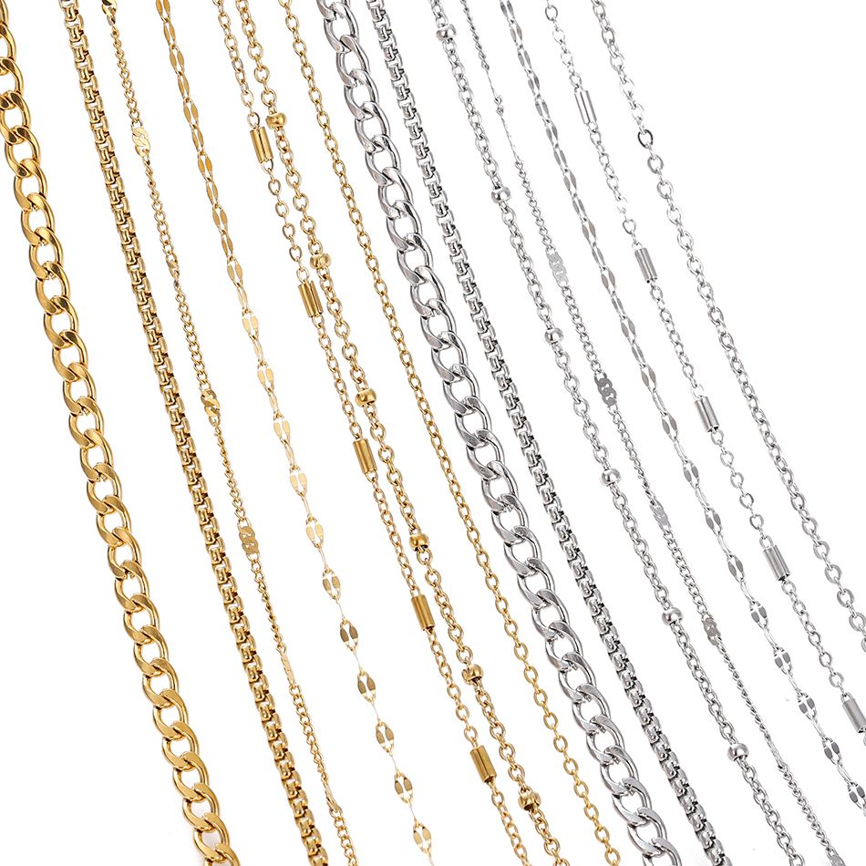 Chain Roll Cable - 2 متر/لفة عالية الجودة الفولاذ المقاوم