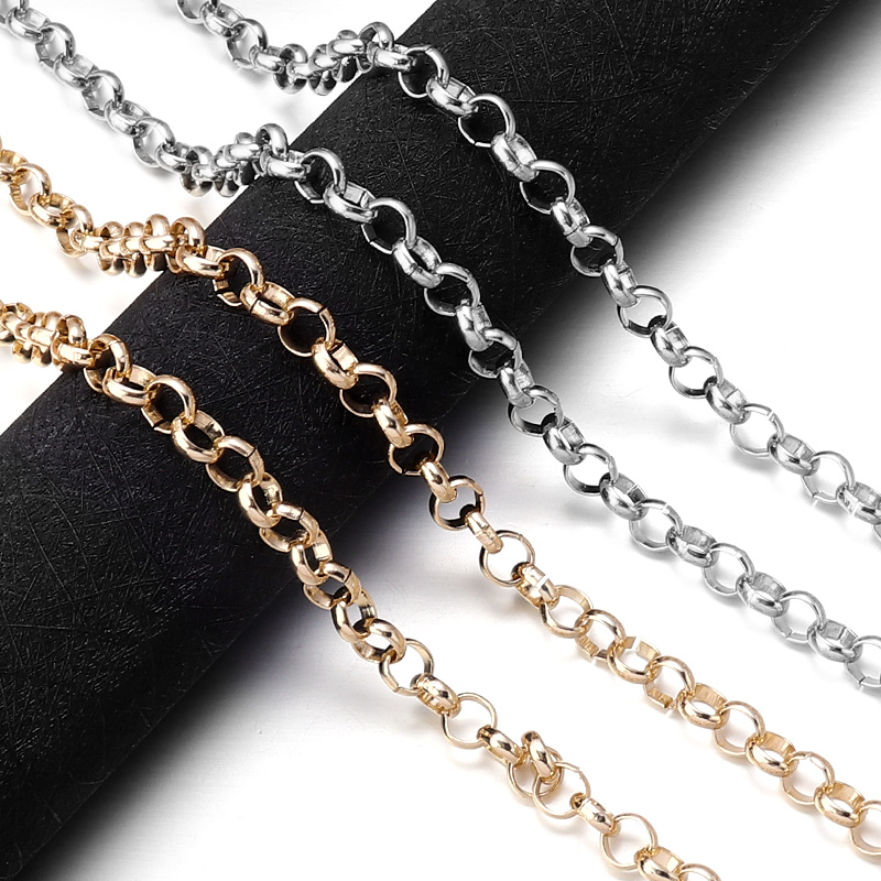 Chain Roll Cable - 5 ياردة/لفات الألومنيوم الصليب سلاسل O