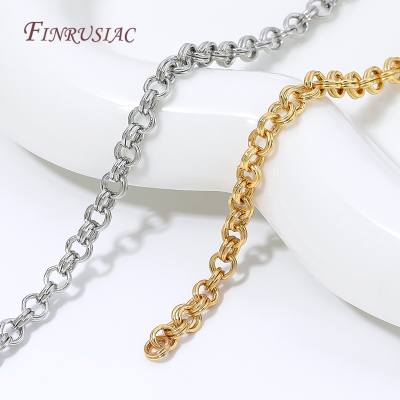 لفة سلسلة نحاسية مطلية بالذهب  - مراجعة Chain Roll Cable وسعره