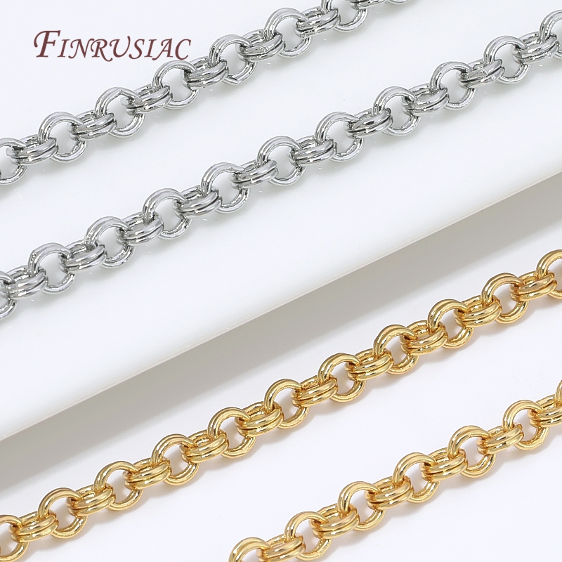 لفة سلسلة نحاسية مطلية بالذهب  - مراجعة Chain Roll Cable وسعره