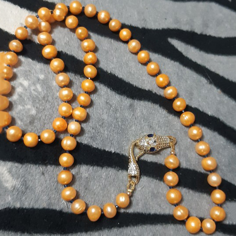 مشبك تزييني على شكل ثعبان مطلي - مراجعة Jewelry Making Chain وسعره