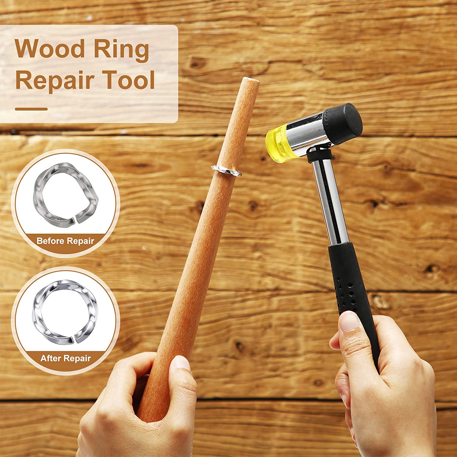 طقم أدوات قياس لإصلاح المجوهرا - مراجعة Jewelry Making Hammer وسعره