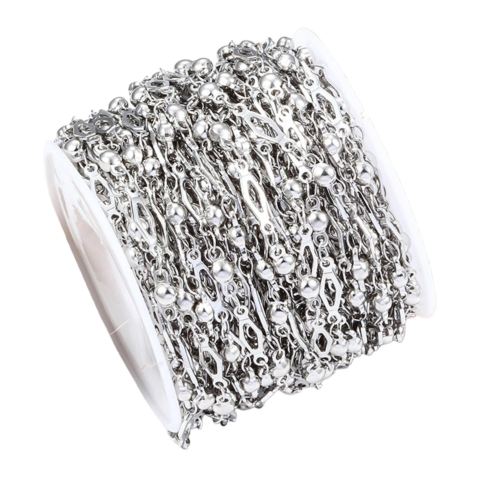 سلسلة كابلات فضية من الفولاذ ا - مراجعة Chain Roll Cable وسعره