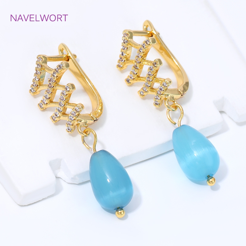 خطافات أقراط على شكل مروحة مطل - مراجعة Jewelry Making Basics وسعره